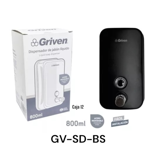 [GV-SD-BS] Dispensador de Jabon Liquido 800ml GRIVEN