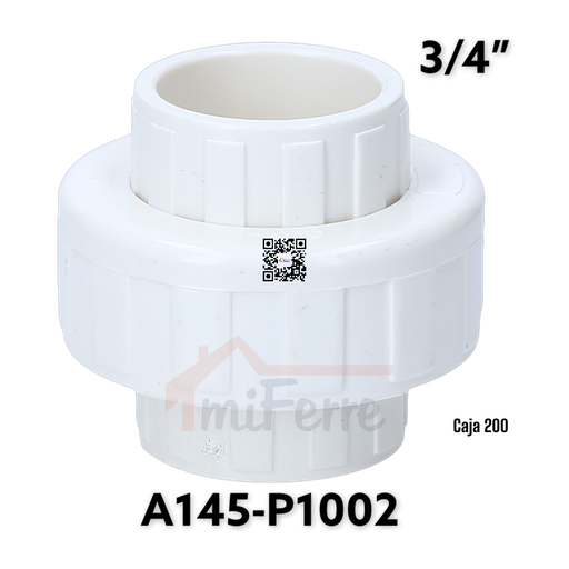 [A145-P1002] Union Universal 3/4" GRIVEN